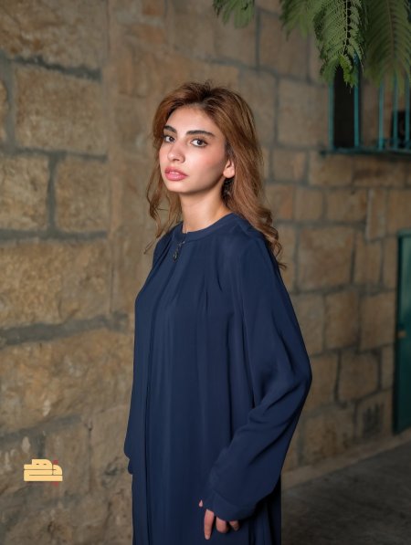 عباية سادة بقصة واسعة